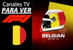 ¿Qué canal transmite carrera del GP de Bélgica 2026 EN VIVO por Campeonato Mundial de F1 en USA, México y España?