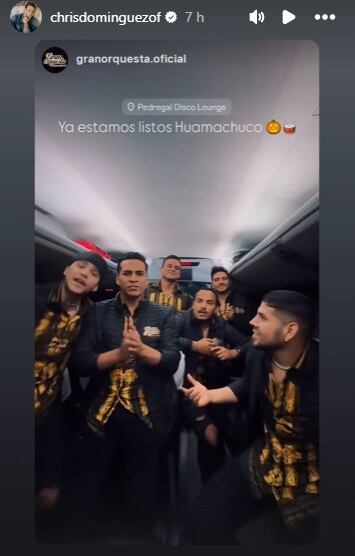 Christian Domínguez en Huamachuco