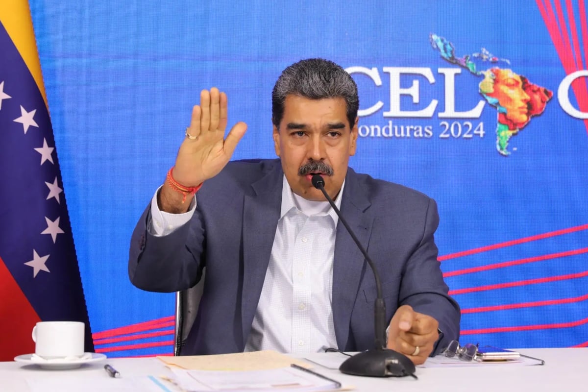 Nicolás Maduro repudió el atentado que sufrió Donald Trump en Pensilvania. (Foto: Agencia EFE)