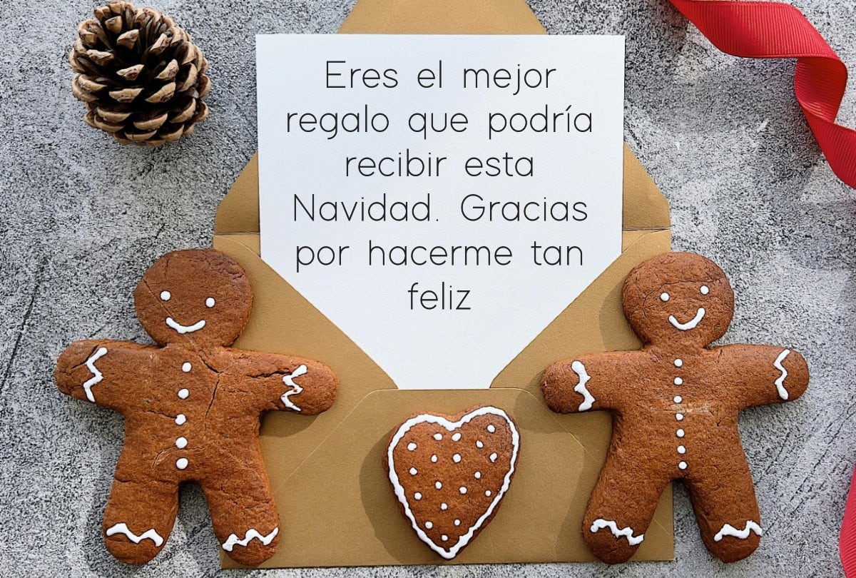 Eres el mejor regalo que podría recibir esta Navidad. Gracias por hacerme tan feliz. (Foto: Mag | Pexels)