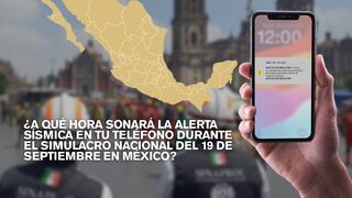 ¿A qué hora suena hoy 19/09 la alerta sísmica en tu teléfono durante el Simulacro Nacional en México?