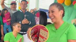 Navidad: Christian Domínguez y Karla Tarazona se unen para chocolatada a niños de Ventanilla