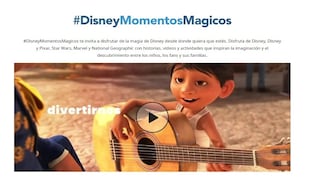 #QuédateEnCasa: Disney lanza portal para entretener a los niños durante la cuarentena