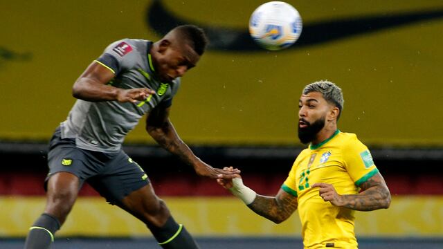 Ecuador no pudo ante Brasil por Eliminatorias Qatar (2-0), resumen
