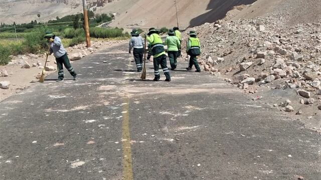 Arequipa: cuatro locales y una carretera afectados por el sismo, según el COEN | FOTOS