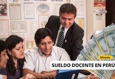 De cuánto es el sueldo docente en Perú y la escala salarial del Minedu 2024