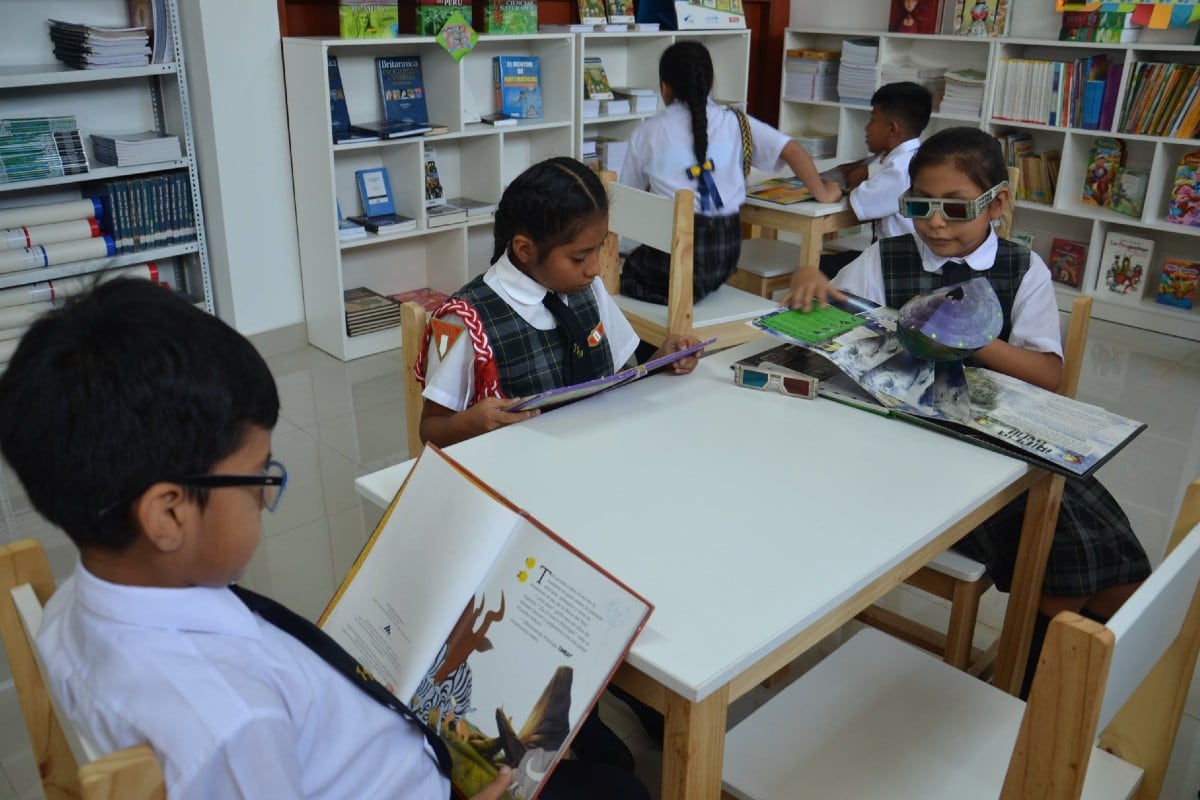 El 44% de los niños que están aprendiendo a leer transita sus primeros años de escolaridad con riesgo para el desarrollo de la lectura. La cifra representa a 831 mil niños de entre 6 y 8 años. Foto: Perú Lee.