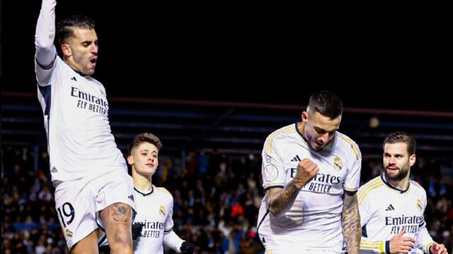 Real Madrid derrotó 3-1 a Arandina por Copa del Rey | RESUMEN Y GOLES