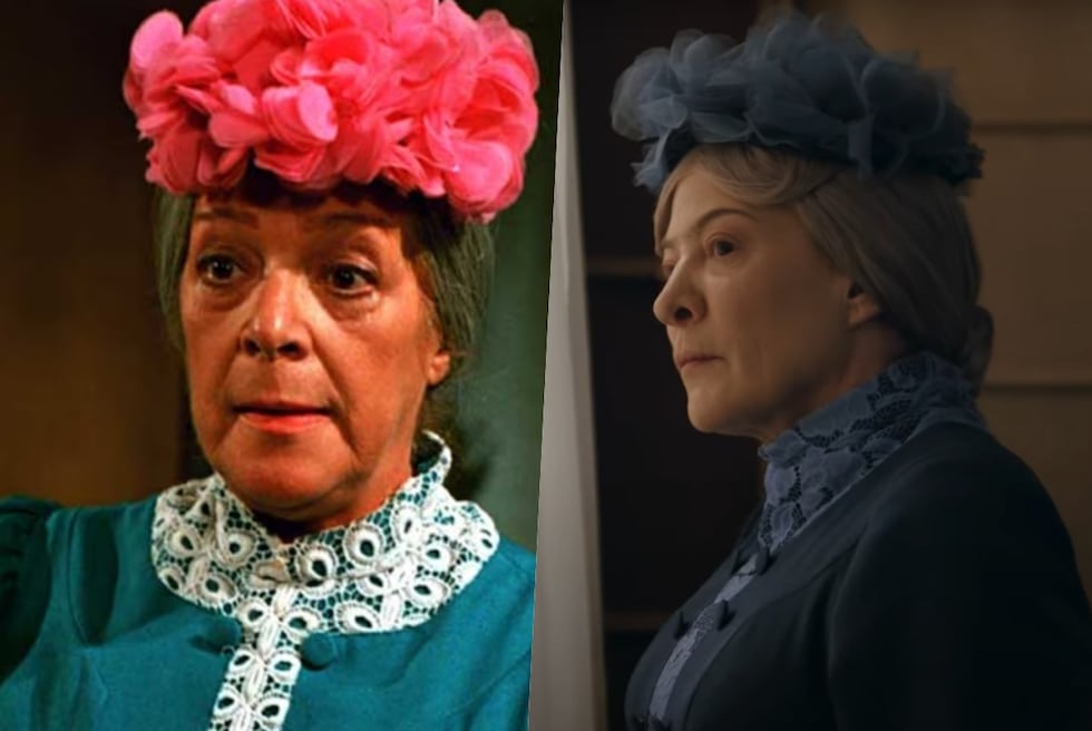 Andrea Noli es Angelines Fernández, la 'Bruja del 71'. (Captura de pantalla)