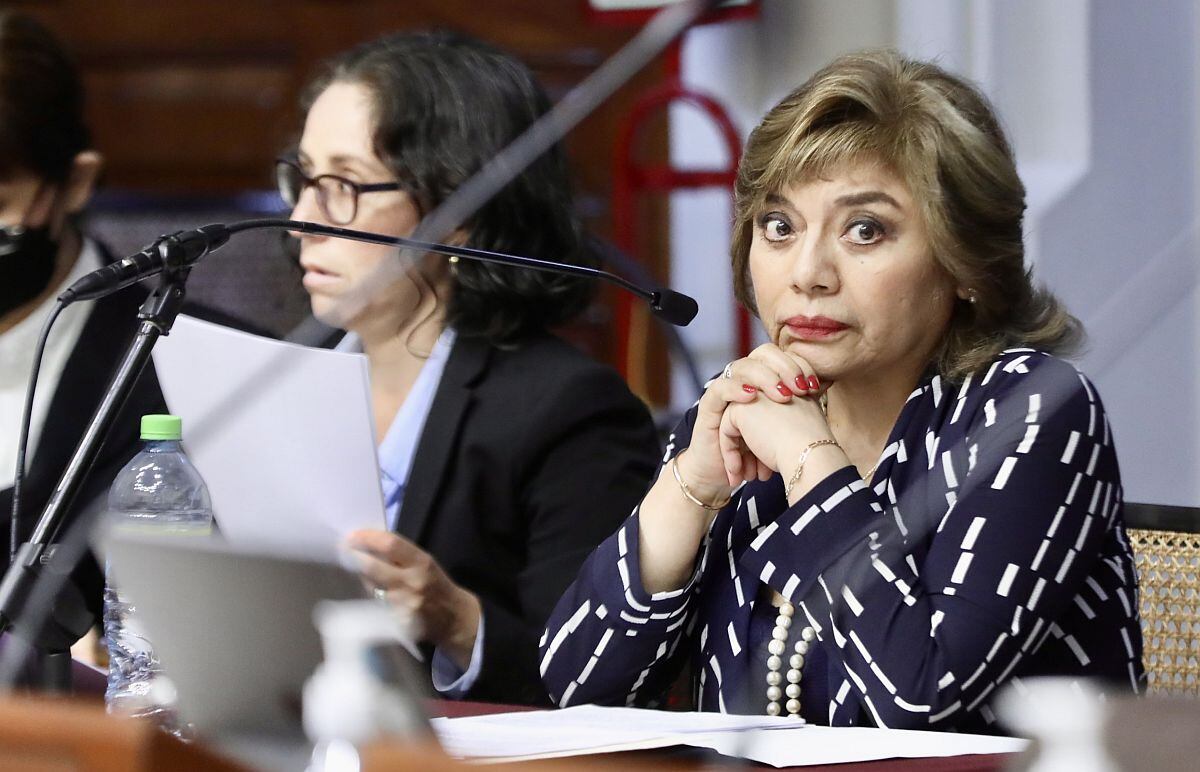 Zoraida Ávalos fue inhabilitada por el Congreso pero el Poder Judicial aprobó una medida cautelar contra esta decisión. (Foto: Congreso)