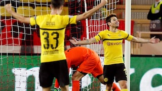 Mónaco vs. Borussia Dortmund: el golazo de Guerreiro tras gran desborde de Pulisic [VIDEO]