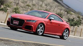 Probamos el Audi TT RS, un auto que nos puso los pelos de punta | FOTOS