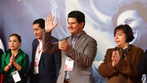 Julio Chávez Chiong es elegido como presidente del partido de Acción Popular. (Foto: Jesús Saucedo/@photo.gec.)