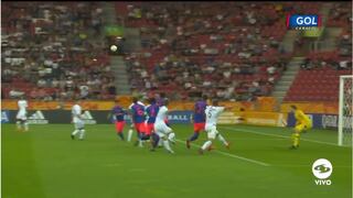 Colombia vs. Nueva Zelanda: Reyes, de un certero cabezazo, anotó el 1-0 | VIDEO