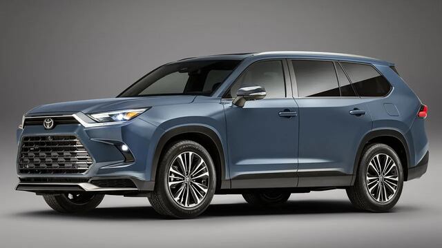 Toyota Grand Highlander: un SUV híbrido de 8 plazas y más de 5 m de longitud