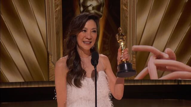 “Esto es historia”: el discurso de Michelle Yeoh al ganar el Oscar 2023 | VIDEO