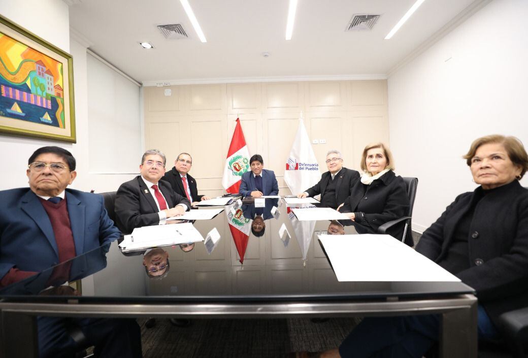 La comisión especial es encabezada por el defensor del Pueblo, Josué Gutiérrez. (Foto: Difusión)