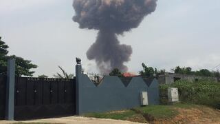 Explosión en cuartel militar deja al menos 20 muertos y 600 heridos en Guinea Ecuatorial | VIDEOS