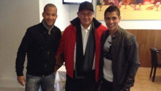 Markarián se reunió con Alberto Rodríguez y Paolo Hurtado en Portugal