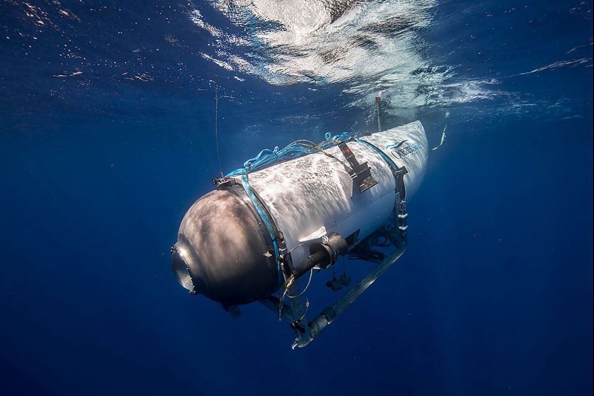 Las fallas de seguridad de la empresa OceanGate provocaron la implosión mortal de su sumergible Titan en 2023, según informó la Guardia Costera de los Estados Unidos en un informe final publicado el 5 de agosto. Foto: OceanGate Expeditions / AFP
