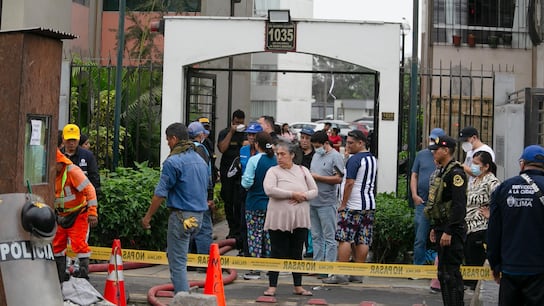 Evacuación de vecinos