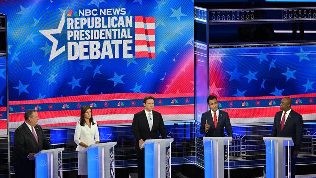 Republicanos debaten en Miami sobre política exterior y un Trump del “pasado”