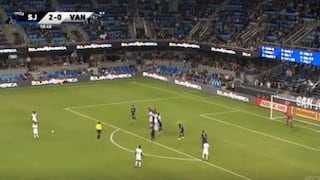 Yordy Reyna anotó golazo de tiro libre en la victoria de Vancouver Whitecaps en la MLS