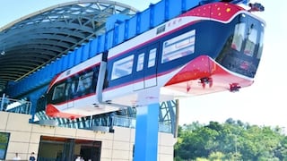 El nuevo tren chino que levita sobre una pista magnética sin tocarla nunca y que no consume energía