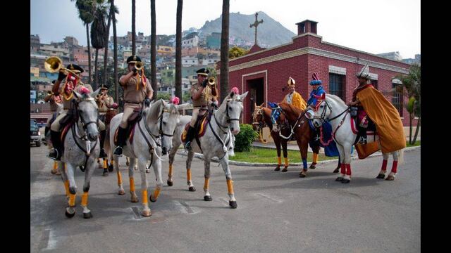 FOTOS: Los 'Reyes Magos' adoraron al Niño Jesús en la Municipalidad de Lima