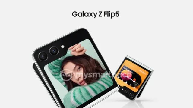 Samsung Z Flip 5: se filtran imágenes del plegable que muestran el nuevo tamaño de su pantalla externa