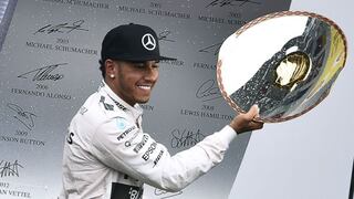 Fórmula 1: Lewis Hamilton ganó el Gran Premio de Bélgica