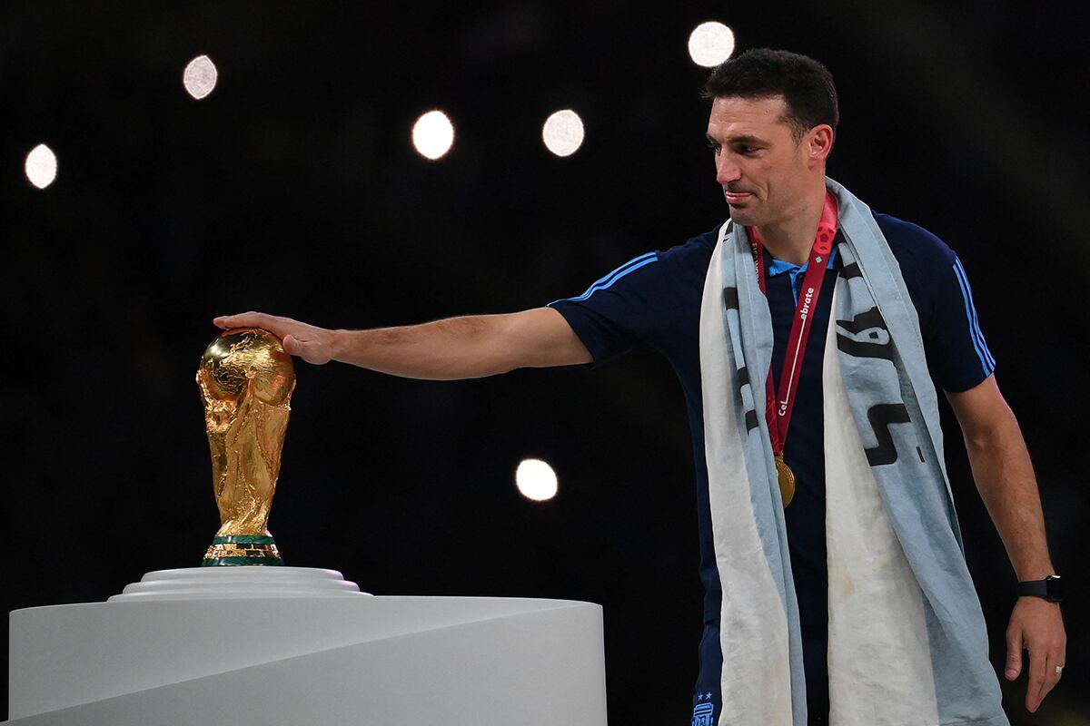 Lionel Scaloni: "El día que me vaya de la Selección será el más triste de mi vida" (Foto: AFP)