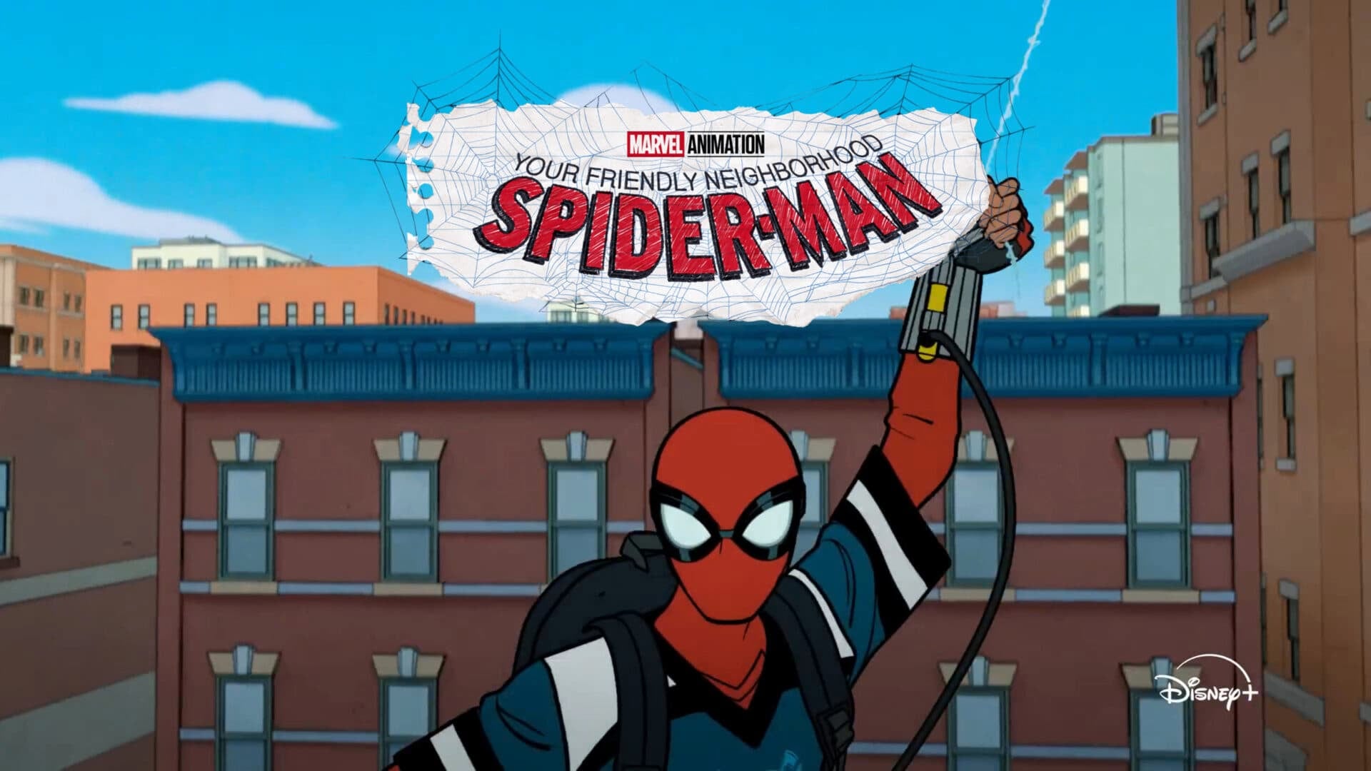 Imagen promocional de "Tu amigo y vecino Spider-Man", serie animada creada por Jeff Trammell que se desarrolla a lo largo de 10 episodios en su primera temporada (Foto: Marvel Studios Animation)