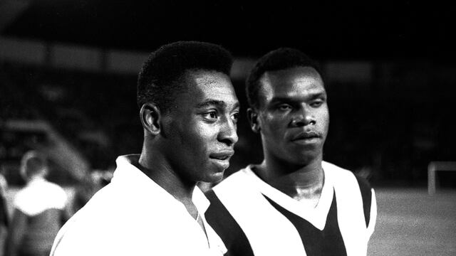 Pelé y las postales poco vistas con viejas glorias del fútbol peruano