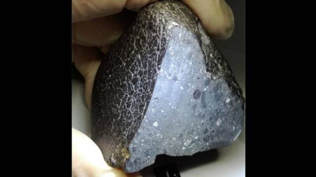 Un raro meteorito de 2 mil millones de años llegó de Marte 