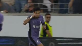 Golazo de Luis Díaz: Liverpool remonta 2-1 vs. LASK por Europa League | VIDEO