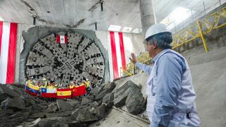 Línea 2: Titular del MTC supervisó reinicio de operaciones de excavación en la estación 28 de Julio