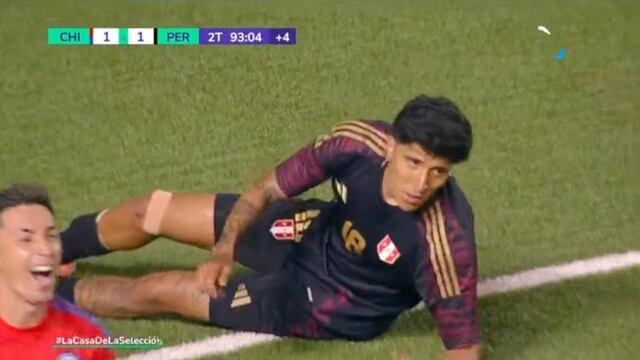 ¡Qué mala suerte! Autogol de Matías Lazo le da el triunfo agónico a Chile sobre Perú | VIDEO