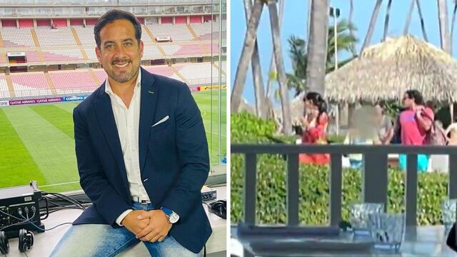 Óscar del Portal: Magaly reveló imágenes del encuentro del comentarista deportivo y su esposa en Punta Cana [VIDEO]