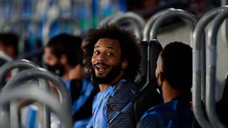 Marcelo volvió a entrenar con Real Madrid y piensa en el partido de Champions League