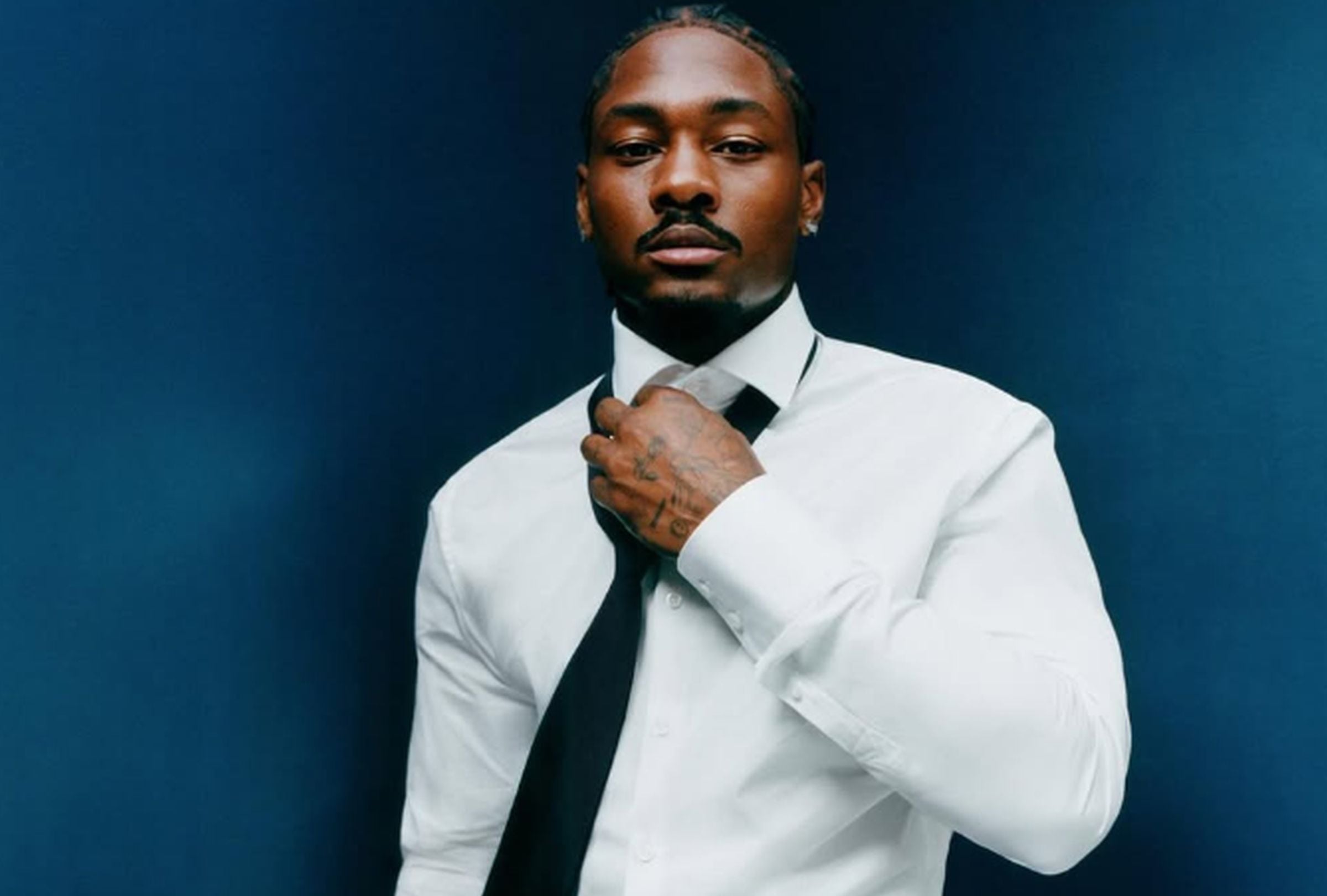 Stefon Diggs y Cardi B. La pareja tendrá un hijo, según anunció la rapera (Foto: Stefon Diggs/ Instagram)