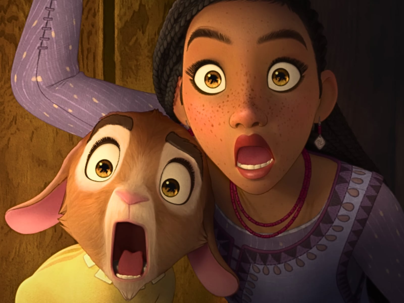 Ariana DeBose interpreta a Asha, la protagonista de “Wish” (Foto: Walt Disney Studios Motion Pictures)