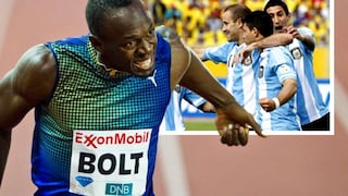 Usain Bolt quiere que Argentina gane el próximo Mundial de fútbol

