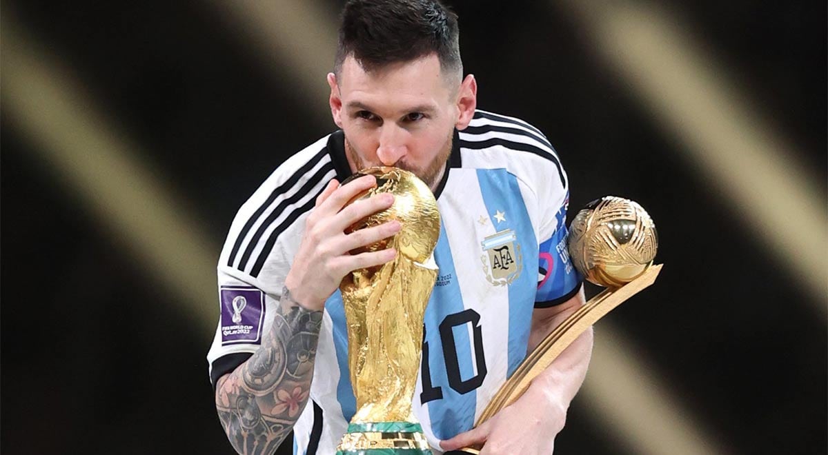 Lionel Messi estuvo en su "prime" durante la Copa del Mundo Qatar 2022 conquistada con la camiseta argentina. (Fuente: AFP)