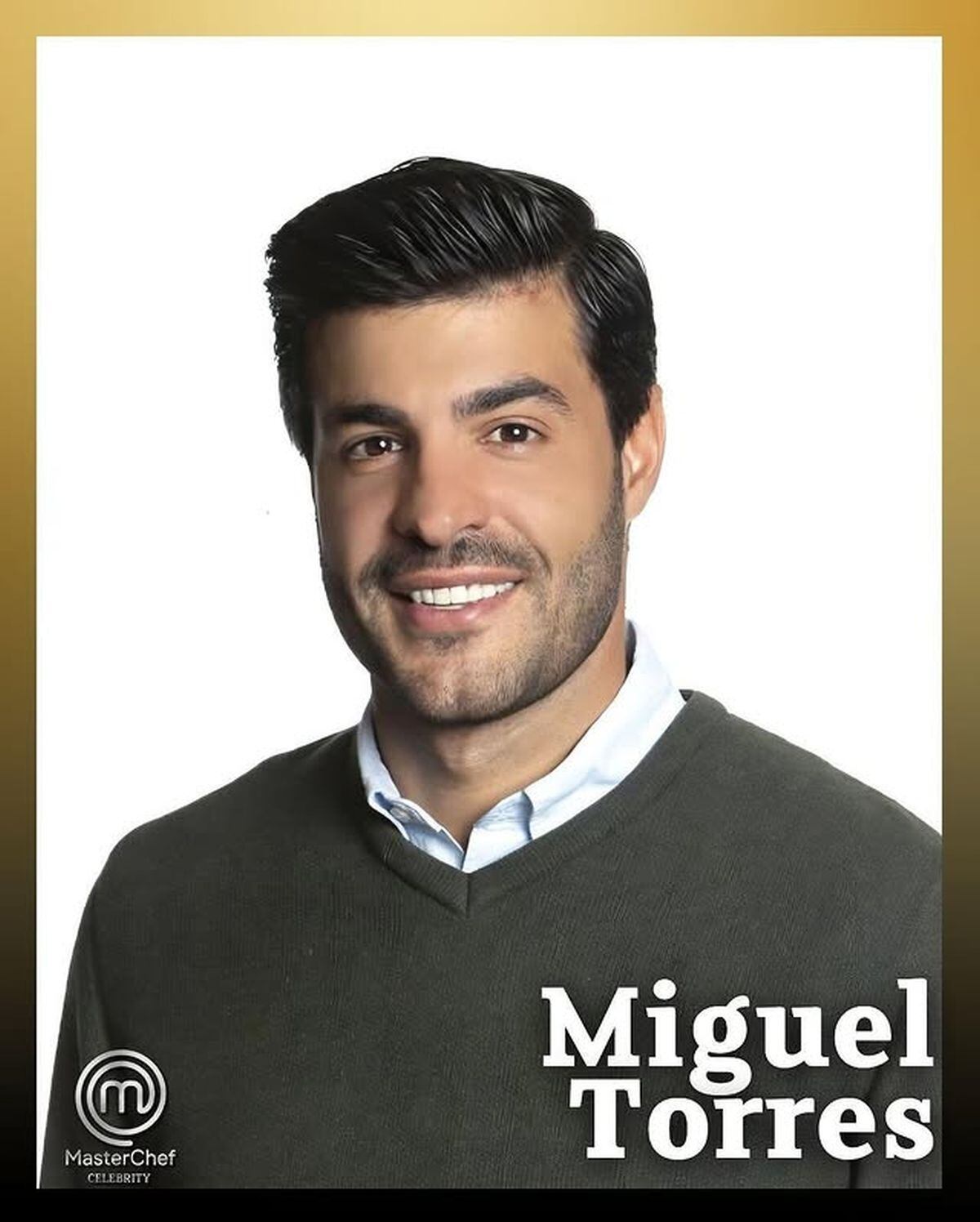 Miguel Torres forma parte del reality (Foto: MasterChef Celebrity / Instagram)