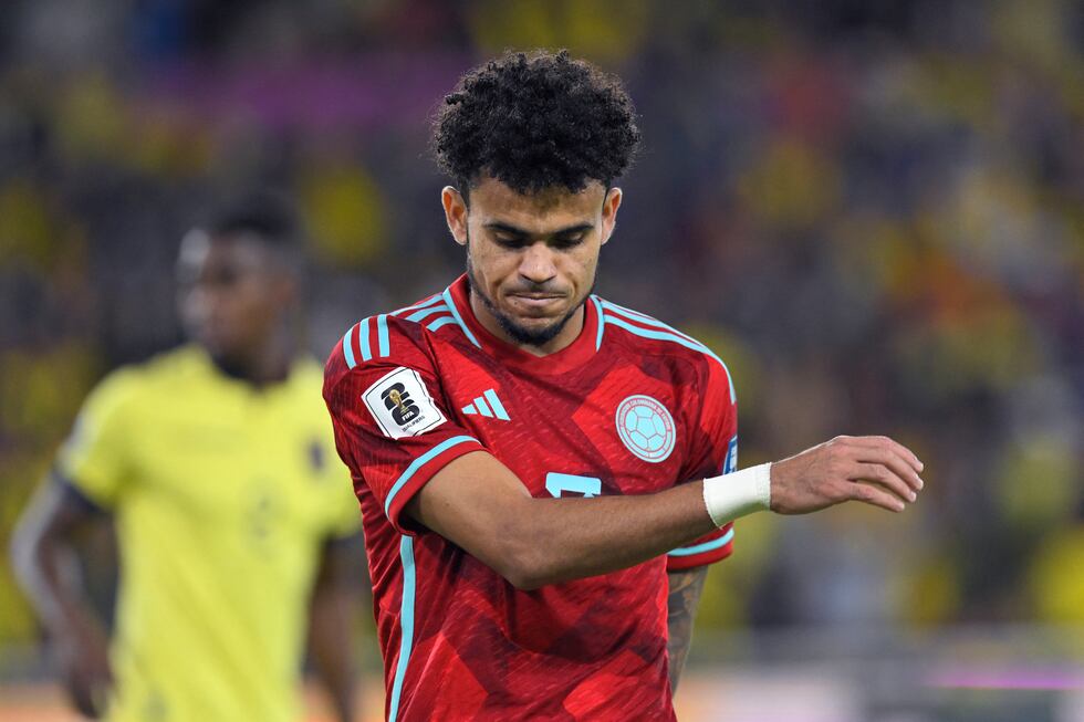 Cómo Luis Díaz se enteró del secuestro de sus padres | Jürgen Klopp, técnico del club europeo Liverpool, compartió a diferentes medios de comunicación, cuál fue la reacción del deportista cuando se enteró del secuestro de sus padres. (Photo by Rodrigo BUENDIA / AFP)