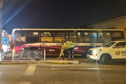 Chorrillos: ataque a balazos contra bus de transporte público deja un conductor herido