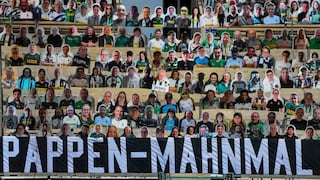 Primer “lleno" en la Bundesliga: Borussia Mönchengladbach colocó imágenes de sus hinchas en las gradas del Borussia Park