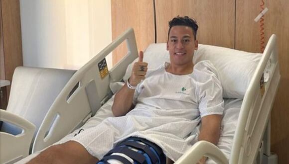 Cristian Benavente fue intervenido quirúrgicamente en España. (Foto: Instagram)