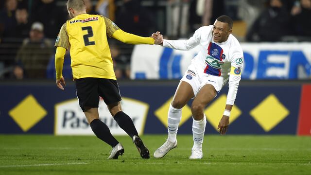 Goleada del PSG vs. Pays de Cassel por la Copa de Francia 2023